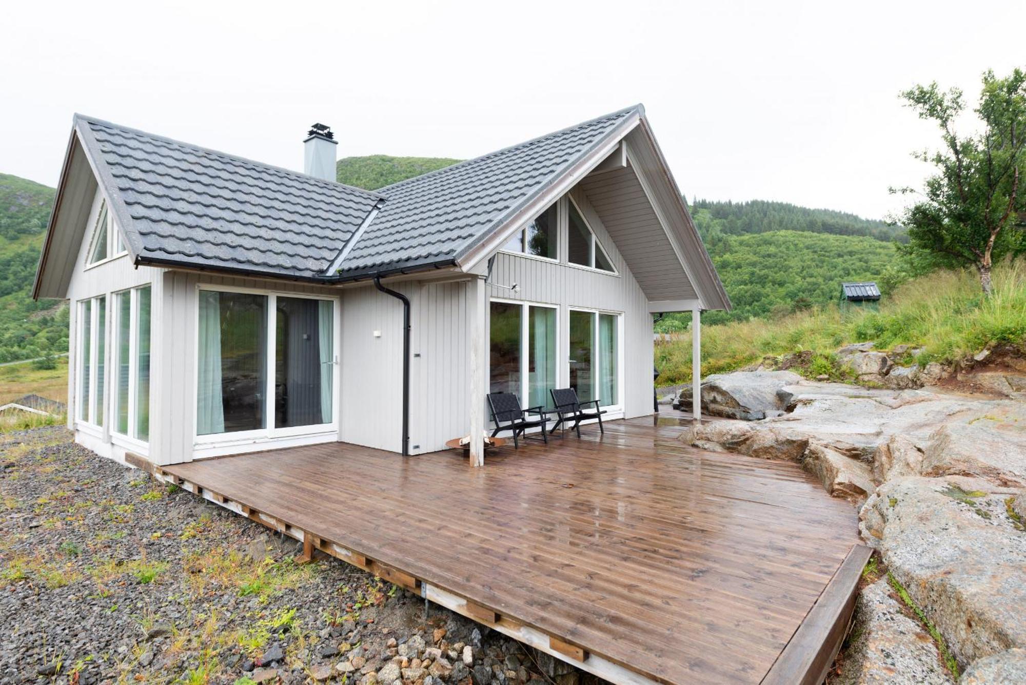Haukland Beach Panorama Offersoya エクステリア 写真