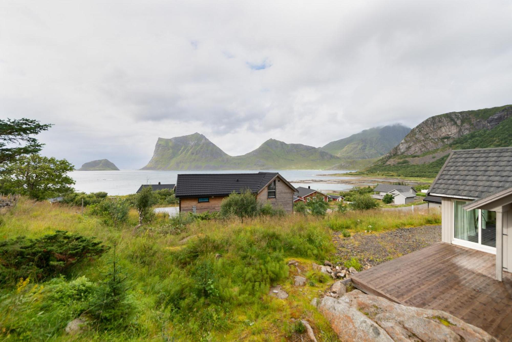 Haukland Beach Panorama Offersoya エクステリア 写真